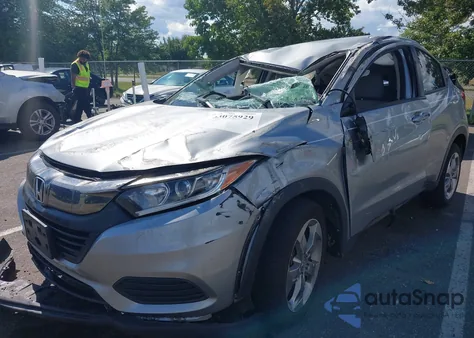 2019 Honda Hr-V Lx z USA, uszkodzony, nr VIN 3CZRU6H31KG725497